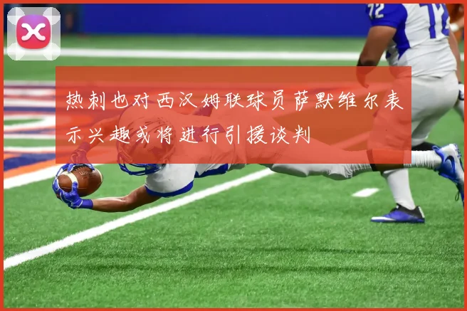 热刺也对西汉姆联球员萨默维尔表示兴趣或将进行引援谈判